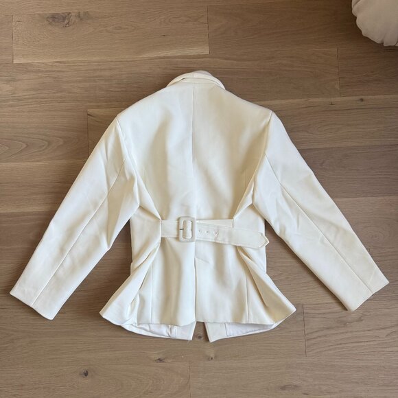 Meshki - Ivory Blazer SIZE L - Picture 3 of 5